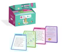 La boîte à mini-dictées : CE2-CM1-CM2 - 100 cartes à piocher pour progresser !