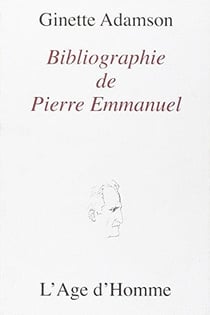 Bibliographie de pierre emmanuel