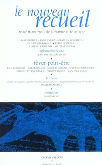 Le nouveau recueil n 67 - rever peut-etre