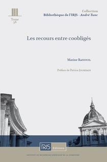 Les recours entre coobligés