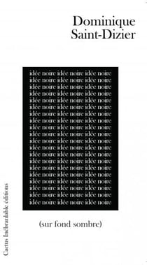 Idees noires (sur fond sombre)