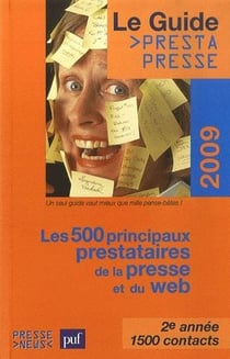 Prestapresse - le guide (édition 2009)