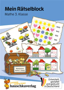 Mein Rätselblock Mathe 3. Klasse : A5-Übungsblock