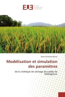 Modélisation et simulation des paramètres : de la cinétique de séchage de paddy de Madagascar