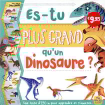 Es-tu plus grand qu'un dinosaure ? une toise d'1,50 m pour apprendre et s'amuser