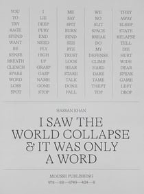 I saw the world collapse and it was only a word