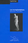 Regard éthique : transplantation