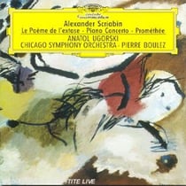 Poème de l'extase op.54 - concerto pour piano op.20 - Promethee op.60