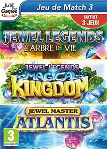 Triple pack jewel (legend l'arbre de vie, master Atlantis & legends magical kingdom)