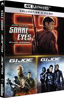 Collection 3 films : Snake Eyes : G.I. Joe Origins + G.I. Joe : Conspiration + G.I. Joe : Le Réveil du Cobra