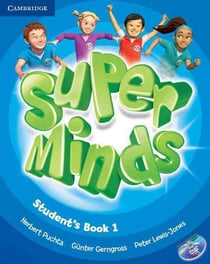 SUPER MINDS 1 STUDENT BOOK WITH DVD-ROM