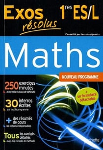 Exos résolus - mathématiques - 1ère es, l