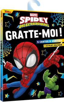 Puzzle Spiderman à gratter - Marvel - Dessins animés et BD