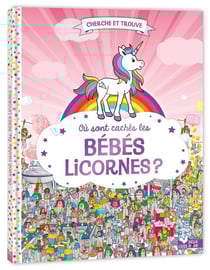 Cherche et trouve : Où sont cachés les bébés licornes ?