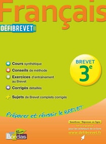 Defibrevet Cours/Methodes/Exos Francais 3E