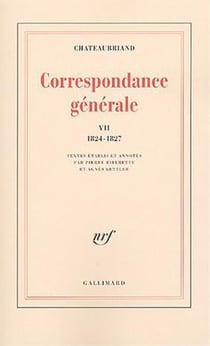 Correspondance générale t.7
