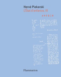 L'état d'enfance Tome 3