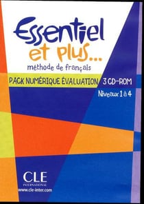Méthode essentiel et plus... - niveaux 1 à 4 - pack numérique d'évaluation - 3 cd-rom