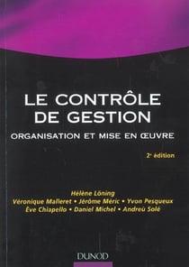 Le controle de gestion - organisation et mise en oeuvre - 2e edition