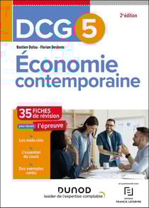 DCG 5 : Économie contemporaine - Fiches de révision (2e édition)