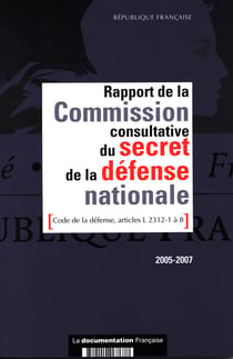4ème rapport de la commission consultative du secret de la défense nationale