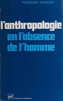 L'anthropologie en l'absence de l'homme
