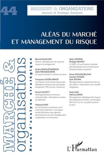 Revue Marché et organisations n.44 : aléas du marché et management du risque