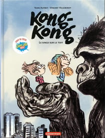 Kong-kong - un singe sur le toit