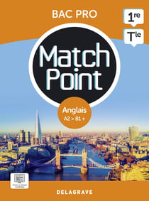 Match Point - Anglais 1re, Tle Bac Pro (2023) - Pochette élève