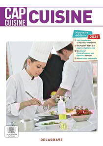 Cuisine 1re et 2e années, CAP Cuisine : Pochette élève (édition 2024)