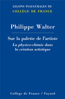 Sur la palette de l'artiste - la physico-chimie dans la création artistique