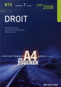 Droit - bts 1ère année (édition 2007-2008)