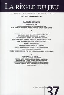 La règle du jeu n.37