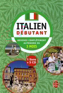 Coffret italien débutant livre + 5 CD