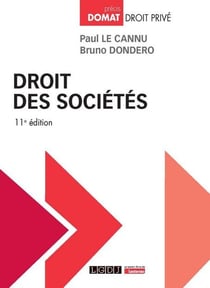 Droit des sociétés (11e édition)