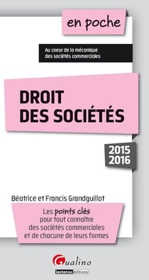 Droit des sociétés 2015-2016