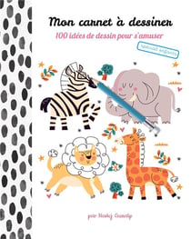 Mon carnet à dessiner, 100 idées de dessin pour s'amuser : spécial enfants, Tome 2