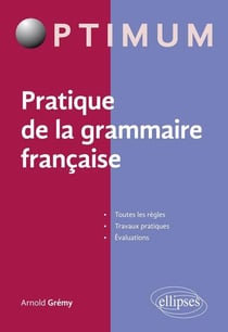 Pratique de la grammaire française