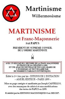 MARTINISME ET FRANC-MAÇONNERIE