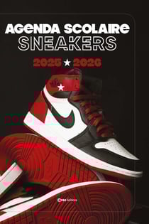 Agenda scolaire 2025/2026 Casa - Sneakers - 288 pages - 14 x 20 cm