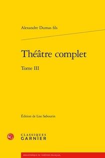 Théâtre complet Tome 3