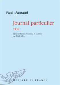 Journal particulier, 1935