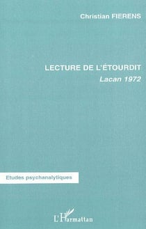 Lecture de l'étourdit - lacan 1972