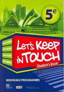 Keep in touch : 5e - student's book (édition 2011)