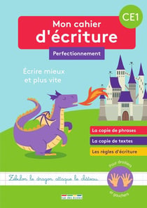 Mon cahier d'écriture - CE1 perfectionnement