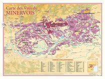 Carte des vins du Minervois