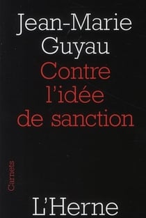 Contre l'idée de sanction