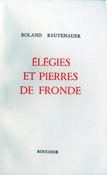 Élégies et pierres de fronde