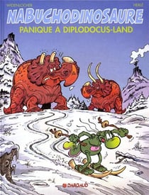 NAB - les tribulations apeupréhistoriques de Nabuchodinosaure Tome 7 : panique à Diplodocus-land