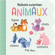 Animaux - rabats surprises